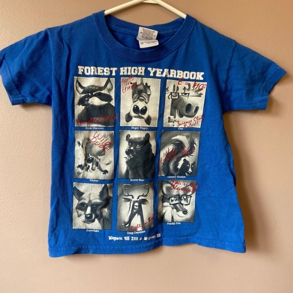 ✨3/$20✨ Magnetic Hill Zoo Kids Blue Short Sleeve Shirt
